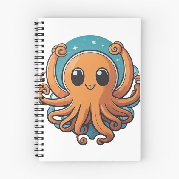 Item preview, Happy octopus  designed and sold by StickerguyYYY.