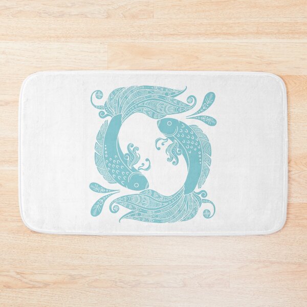 Item preview, Light Blue Zodiac Pisces designed and sold by Anja Steiner.