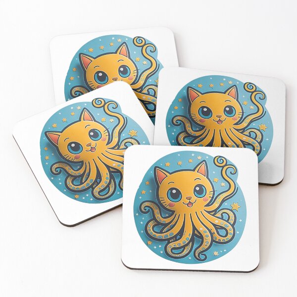 Item preview, Octopus Cat designed and sold by StickerguyYYY.