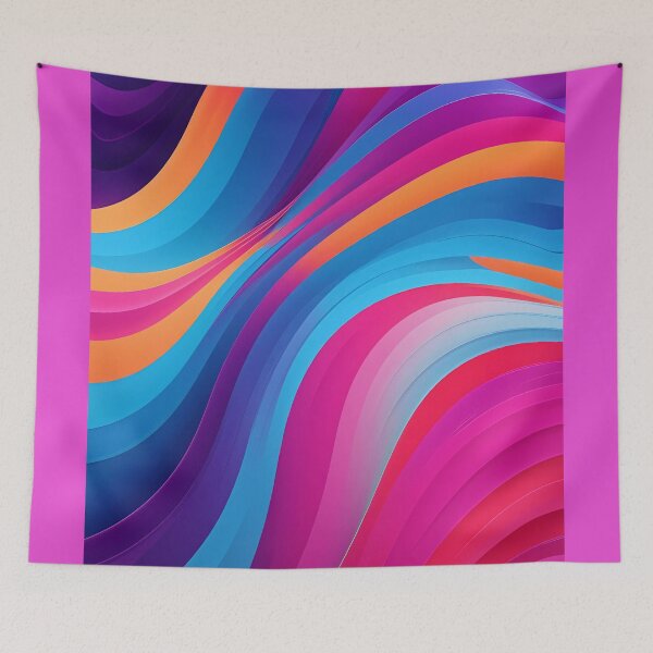 Item preview, Techno Style in Motion - techno wavy pattern designed and sold by Omarupattern51.