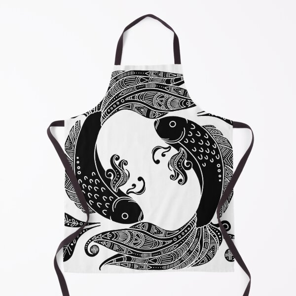 Item preview, Black Zodiac Pisces designed and sold by Anja Steiner.