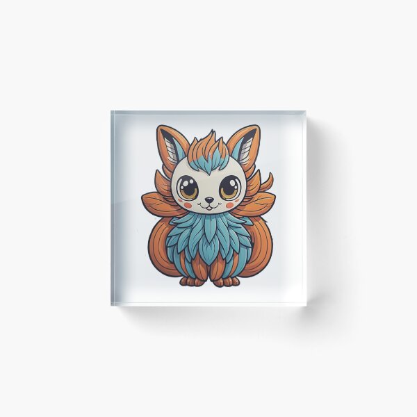 Item preview, Octopus Fox  designed and sold by StickerguyYYY.