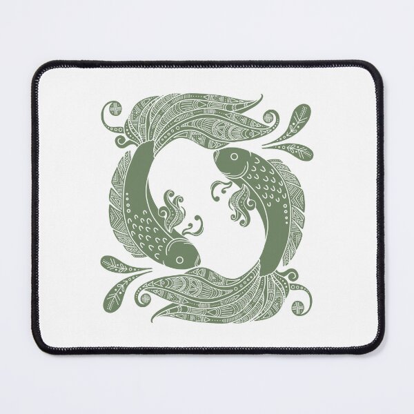 Item preview, Green Zodiac Pisces designed and sold by Anja Steiner.
