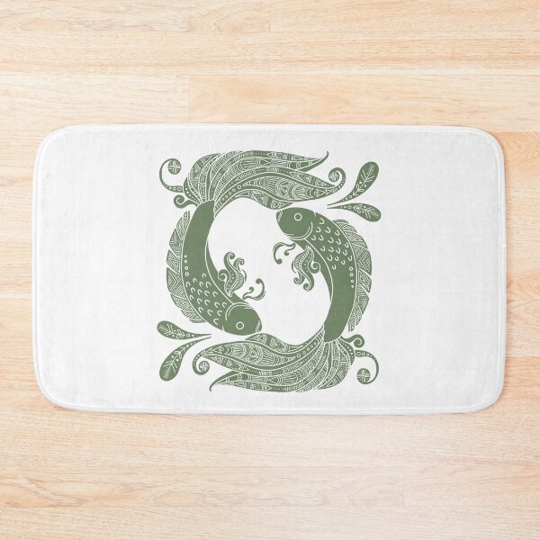 Item preview, Green Zodiac Pisces designed and sold by Anja Steiner.