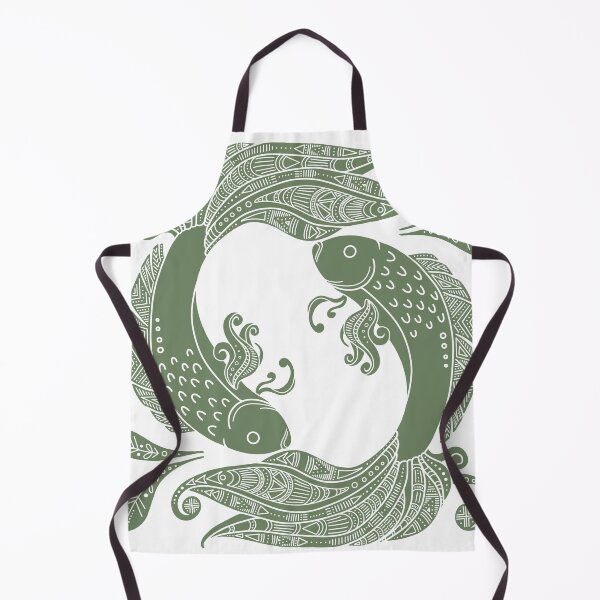 Item preview, Green Zodiac Pisces designed and sold by Anja Steiner.