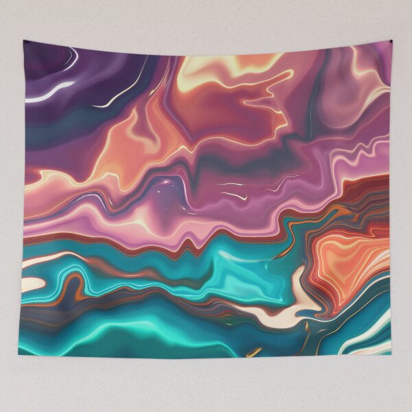 Item preview, Remolino Técnica Liquidez Swirley Remolino Pintura Líquido Abstracto 3 de 5 designed and sold by Beachy.