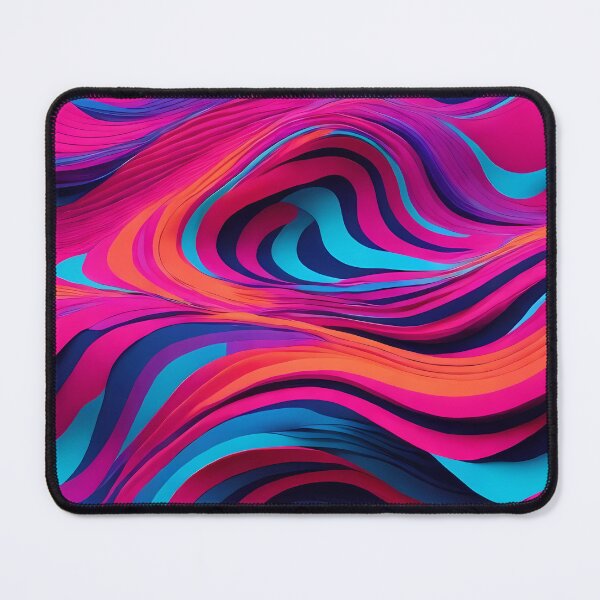 Item preview, Techno Colors Explosion - techno wavy pattern designed and sold by Omarupattern51.