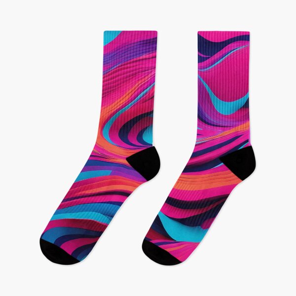 Item preview, Techno Colors Explosion - techno wavy pattern designed and sold by Omarupattern51.