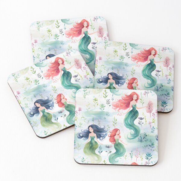 Item preview, Mermaids Pattern 22 designed and sold by DigitalPatternx.