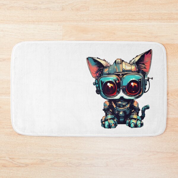Item preview, Robo-Cat Cyborg! designed and sold by kukamatsu.