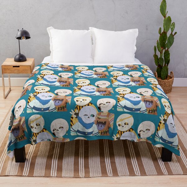 Sans Sans And Sans Blanket For Sofa Bed Travel Undertale Sans