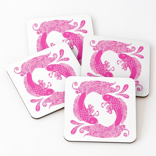 Item preview, Pink Zodiac Pisces designed and sold by Anja Steiner.