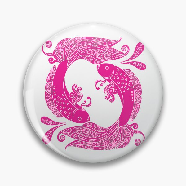 Item preview, Pink Zodiac Pisces designed and sold by Anja Steiner.