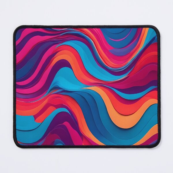 Item preview, Psychedelic Wavy Vibe-techno wavy pattern designed and sold by Omarupattern51.
