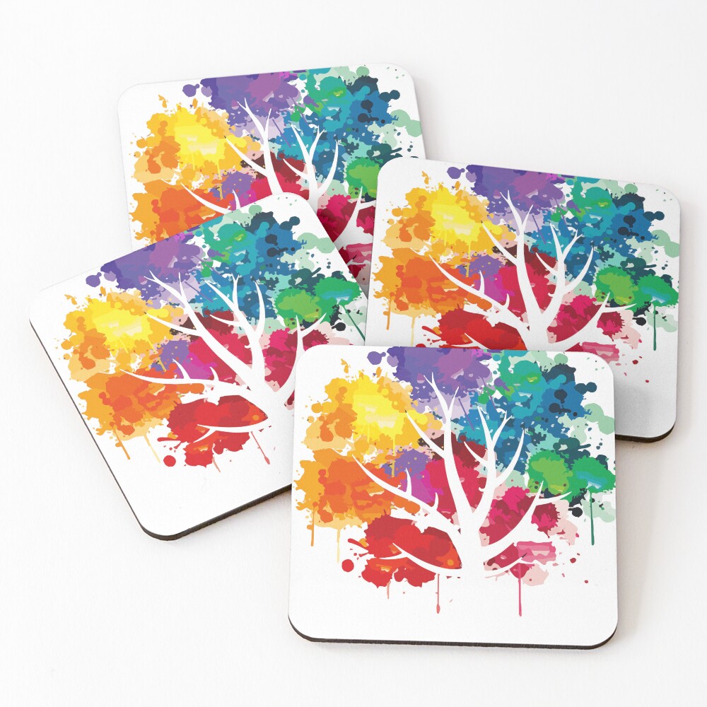 Item preview, Coasters (Set of 4) designed and sold by RADTEX.