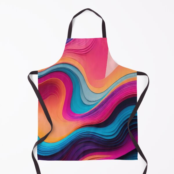 Item preview, Waves Fusion Techno Psychedelic-techno wavy pattern designed and sold by Omarupattern51.