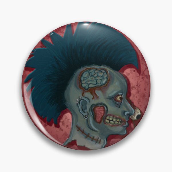Item preview, Reanimated Rebel: The Punk Zombie designed and sold by Celefais.