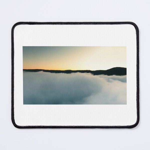 Item preview, Mountain Sunset Serenade: Clouds Drifting and Relaxing Music - Scenic Illustration designed and sold by hjian8219.