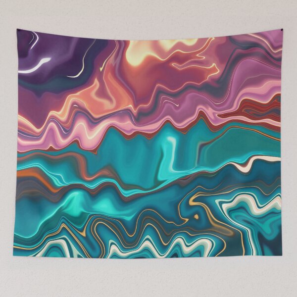 Item preview, Remolino Técnica Liquidez Swirley Remolino Pintura Líquido Abstracto 5 de 5 designed and sold by Beachy.