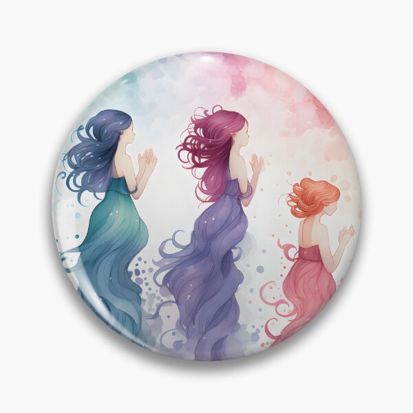 Item preview, Mermaids Pattern 23 designed and sold by DigitalPatternx.