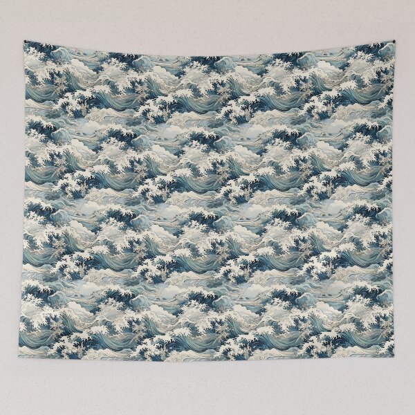 Item preview, Japanese Wave Art - Block Printing designed and sold by Rocketman2017.