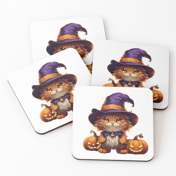Item preview, Happy Halloween Cat designed and sold by deviatepolo.
