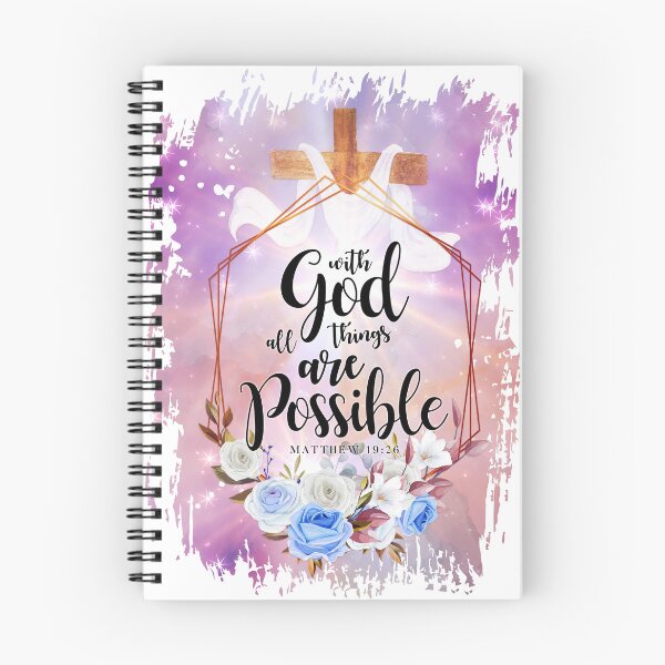 Item preview, With God All Things Are Possible designed and sold by ANewGlory.