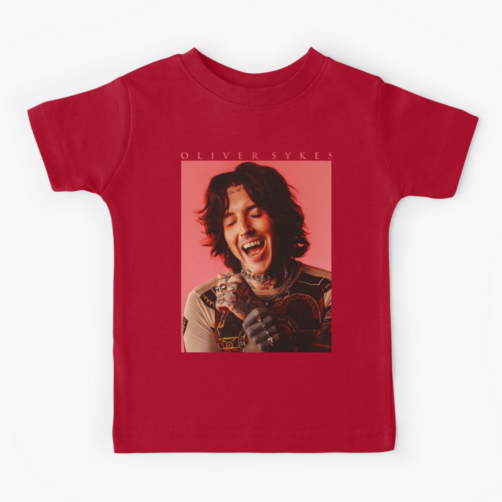 OLIVER SYKES Kids T-Shirt for Sale by BritchesElliot
