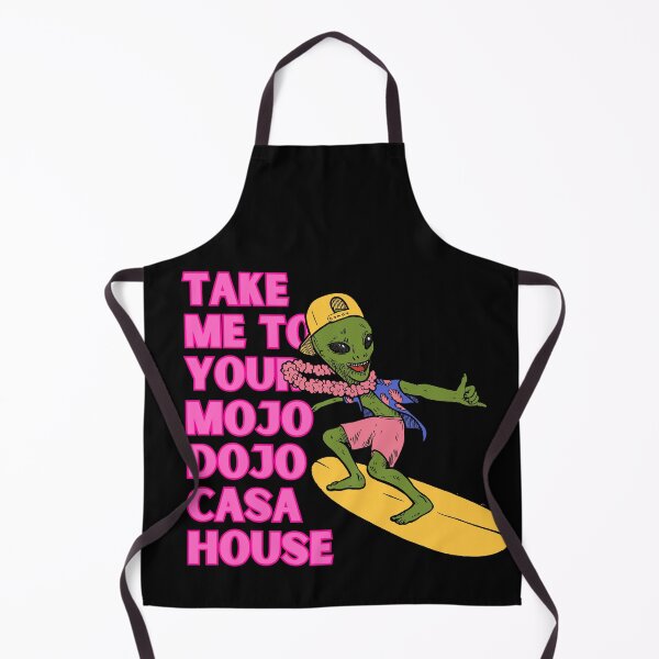 Item preview, Take Me To Your Mojo Dojo Casa House - Alien Surfer designed and sold by KapowStickers.