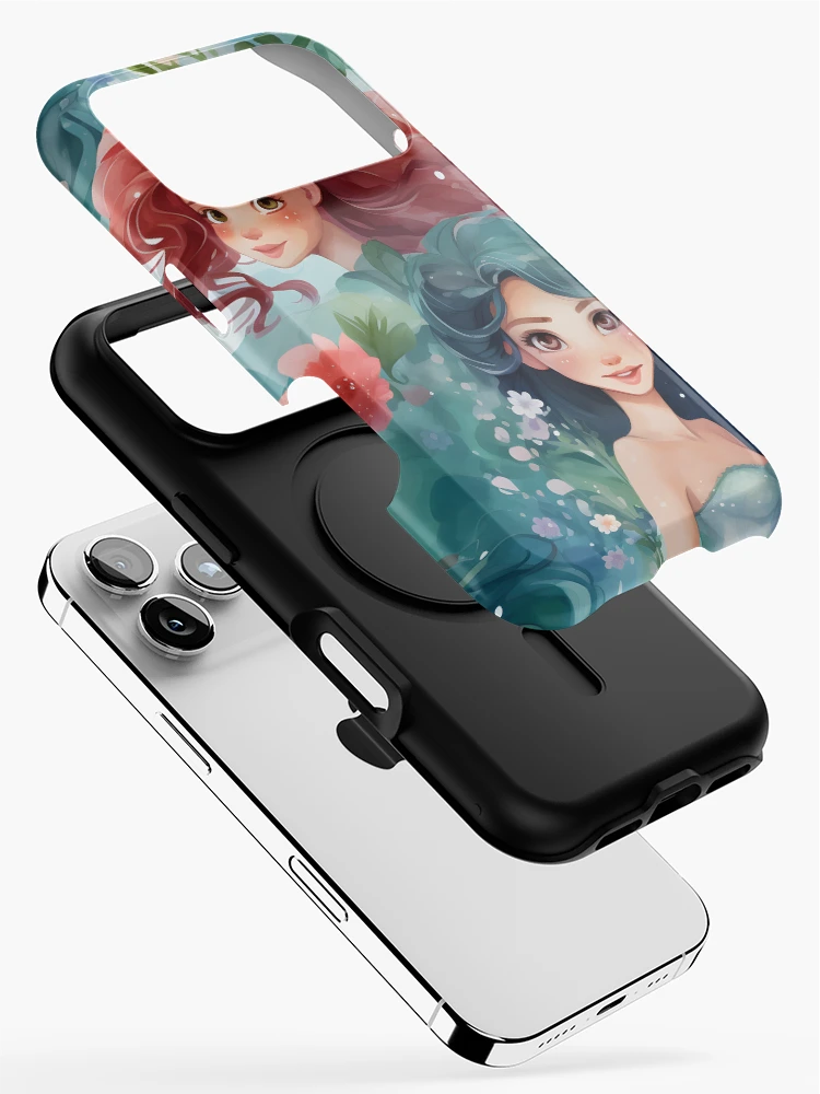 Thumbnail 2 of 4, iPhone Case, Mermaids Pattern 24 designed and sold by DigitalPatternx.