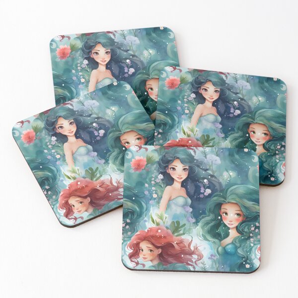 Item preview, Mermaids Pattern 24 designed and sold by DigitalPatternx.