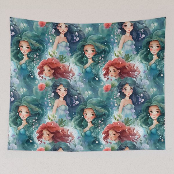 Item preview, Mermaids Pattern 24 designed and sold by DigitalPatternx.