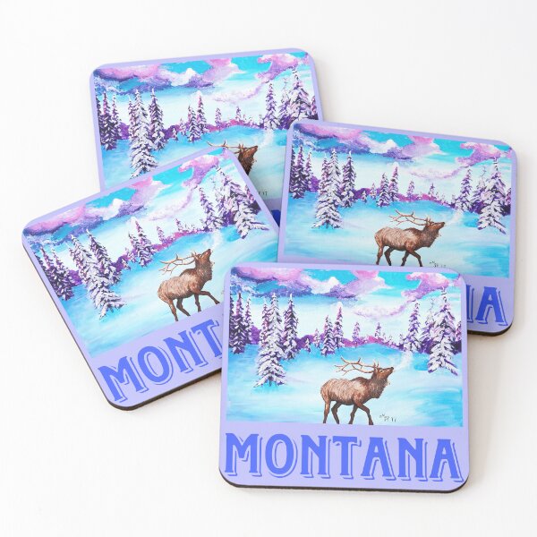 Item preview, Montana Elk designed and sold by mlhkpopart.