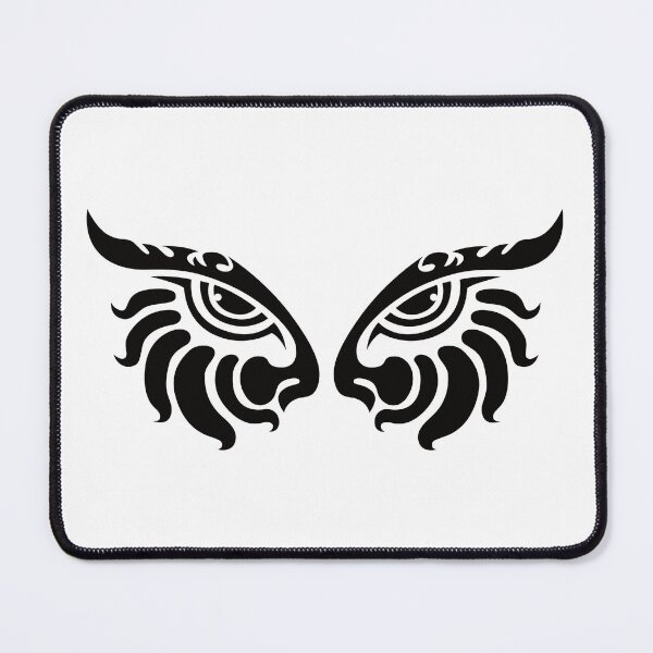 Item preview, Abstract tribal tattoo with eye concept No. A44 designed and sold by BlackArtProject.