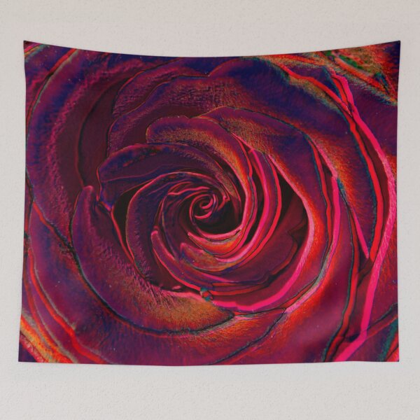 Item preview, hot colors rose designed and sold by TessAndre.
