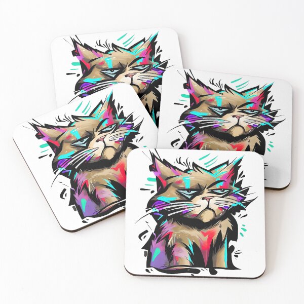 Aperçu de l'œuvre Sleepy Kitty créée et vendue par Pirish-Designs.