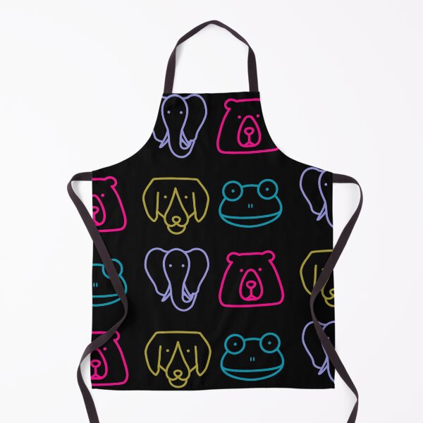 Item preview, colorful animals cute face  designed and sold by ichirochen.