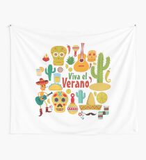 Viva el Verano en Mexico Wall Tapestry
