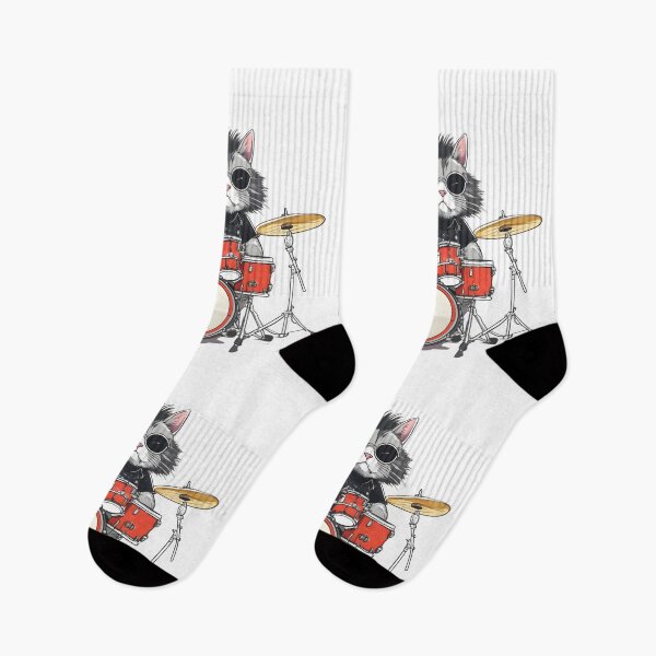 Item preview, Drummer Cat XVI designed and sold by DevemDavam.