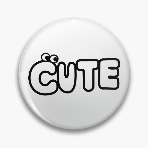 Item preview, Cute text with eye designed and sold by BlackArtProject.