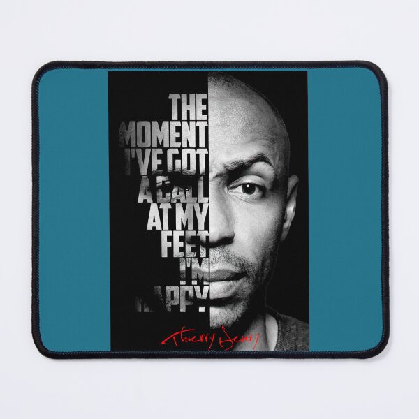 Item preview, Black and white Thierry Henry quote. designed and sold by HiPuente.