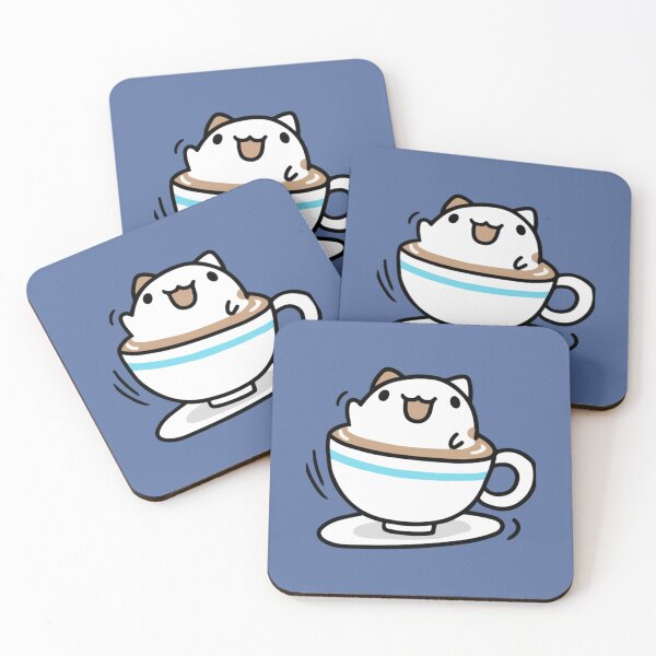 Item preview, Kawaii coffee cat   designed and sold by MonroeGter.