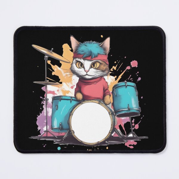 Item preview, Drummer Cat XXIII designed and sold by DevemDavam.