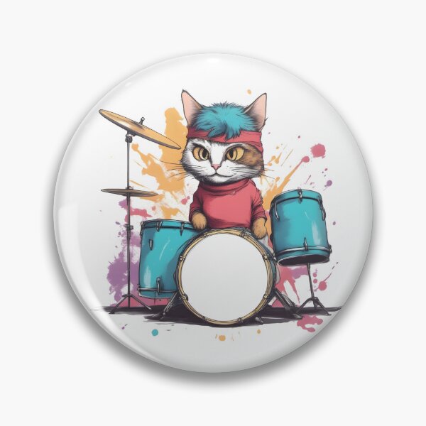 Item preview, Drummer Cat XXIII designed and sold by DevemDavam.