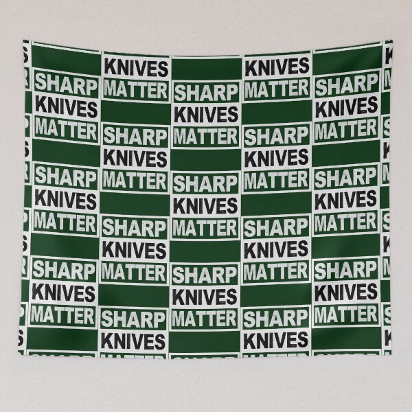 Item preview, Sharp Knives Matter   designed and sold by icholeRibasDaSi.