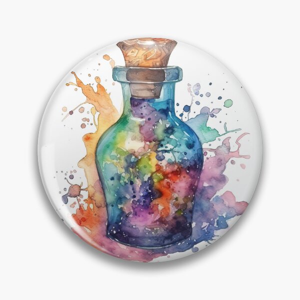 Item preview, Watercolor Witch's tools designed and sold by Mandayartstudio.