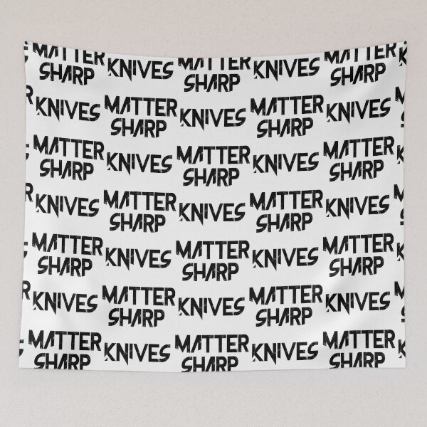 Item preview, Sharp Knives Matter  designed and sold by icholeRibasDaSi.