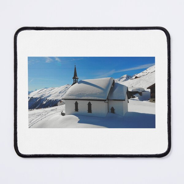 Item preview, Winter Wonderland: Snow Mountain House with Snowfall and Beautiful Music - Serene Retreat designed and sold by hjian8219.