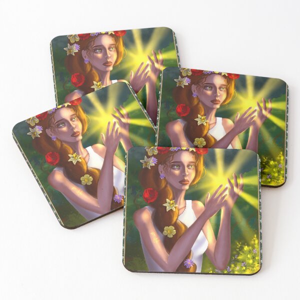 Item preview, Virgo, the goddess of light, The Hermit designed and sold by amiileila.