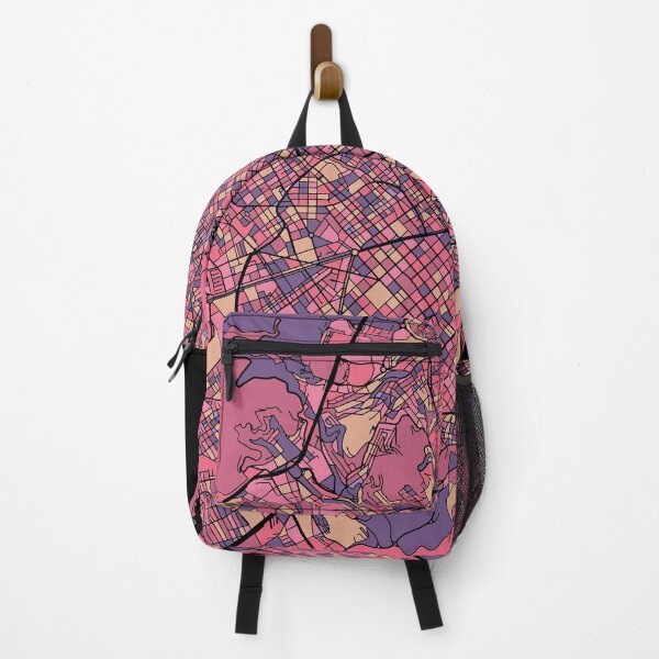 Item preview, Barcelona Map Pattern in Purple & Pink designed and sold by PatternMaps.